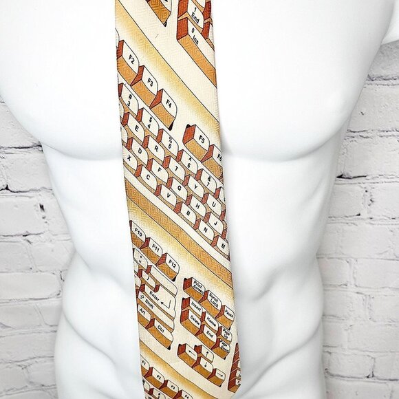 FUN COMPUTER KEYBOARD TIE! - Picture 1 of 4